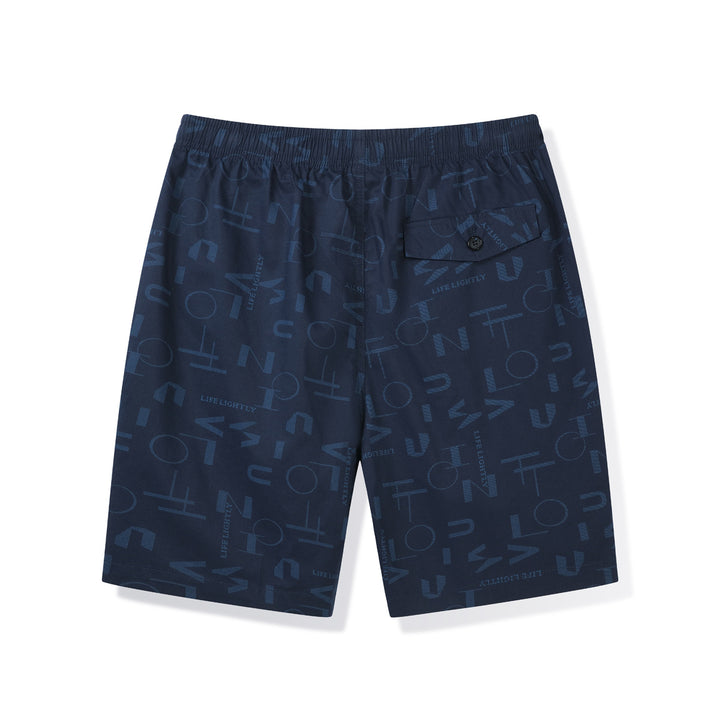 Dame casual shorts med elastisk linning og sidelommer Stilla