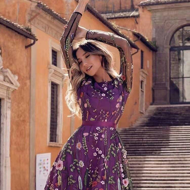 Stilla | Chic Bohemian Kvinders Blomstret Kjole