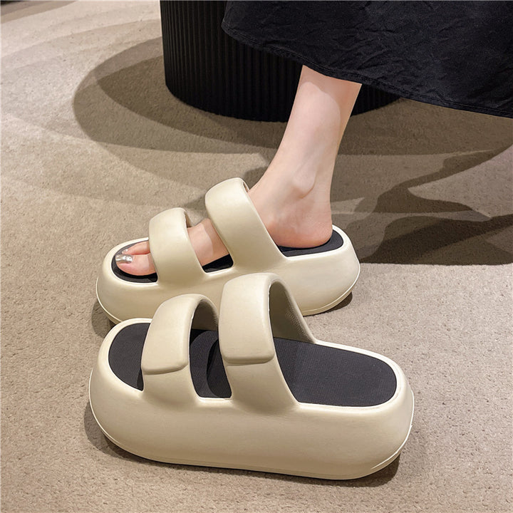 Dame Komfortable Badesko med ergonomiske remme og skridsikker sål Stilla