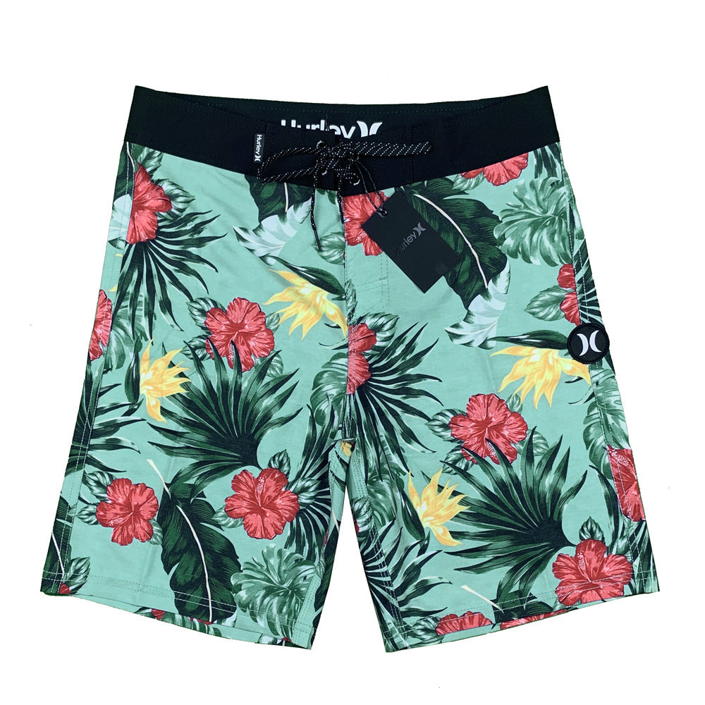 Herre cargo badeshorts med praktisk snørelukning og stilfuldt camouflage-design Stilla
