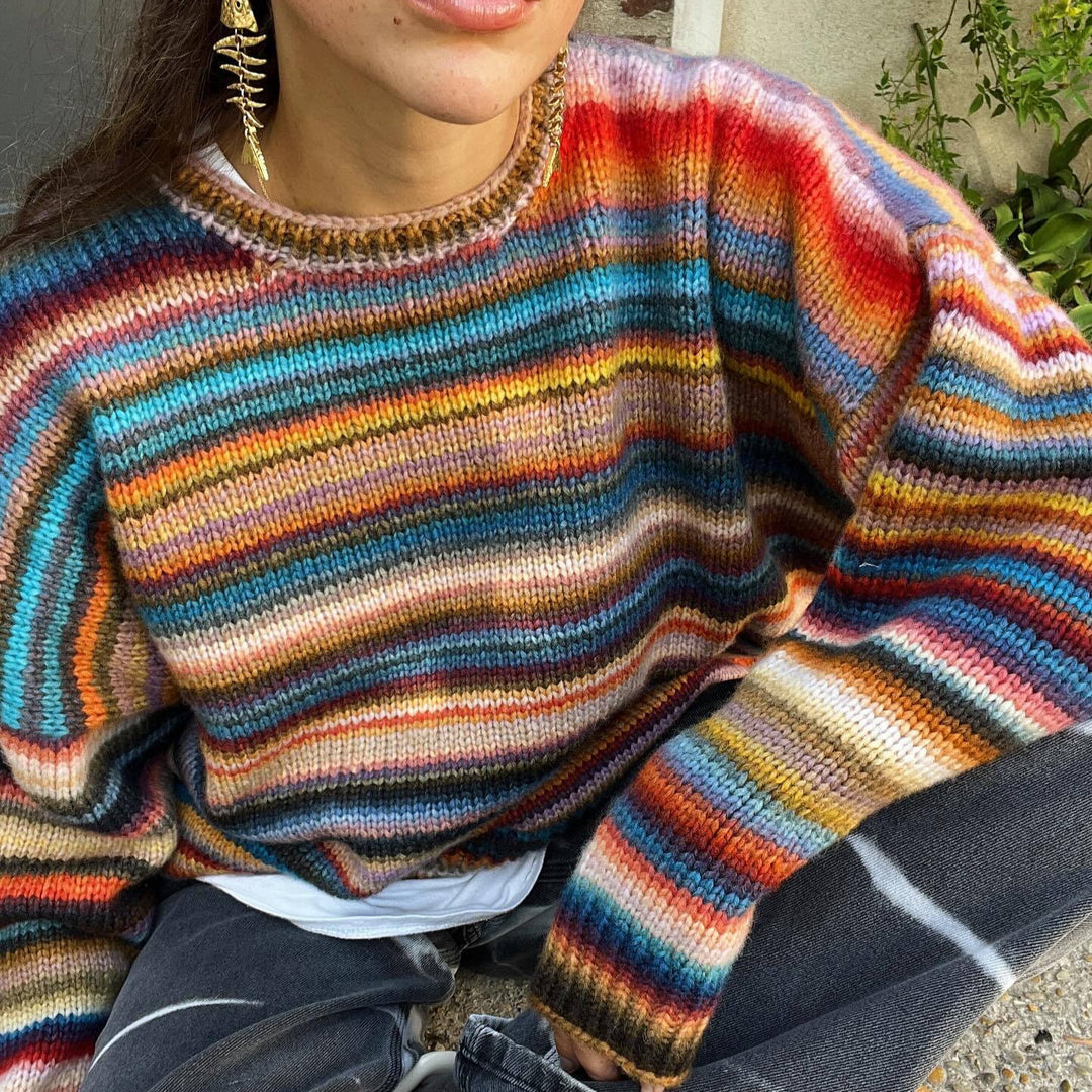 Damer strikket gradient pullover Stilla