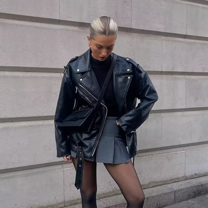 Femme Bikerjakke Stilla