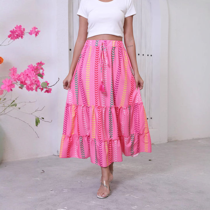 Dame Bohemian Lagdelt Maxi Stilla