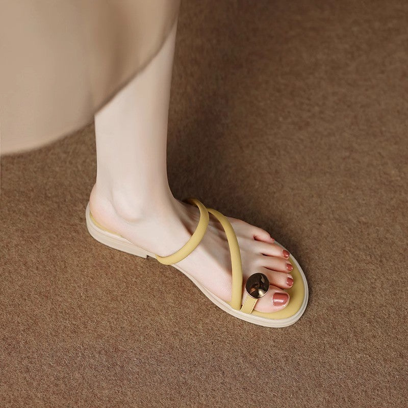 Dame Elegante Åbne Tå Sandaler med Smart Detalje Stilla