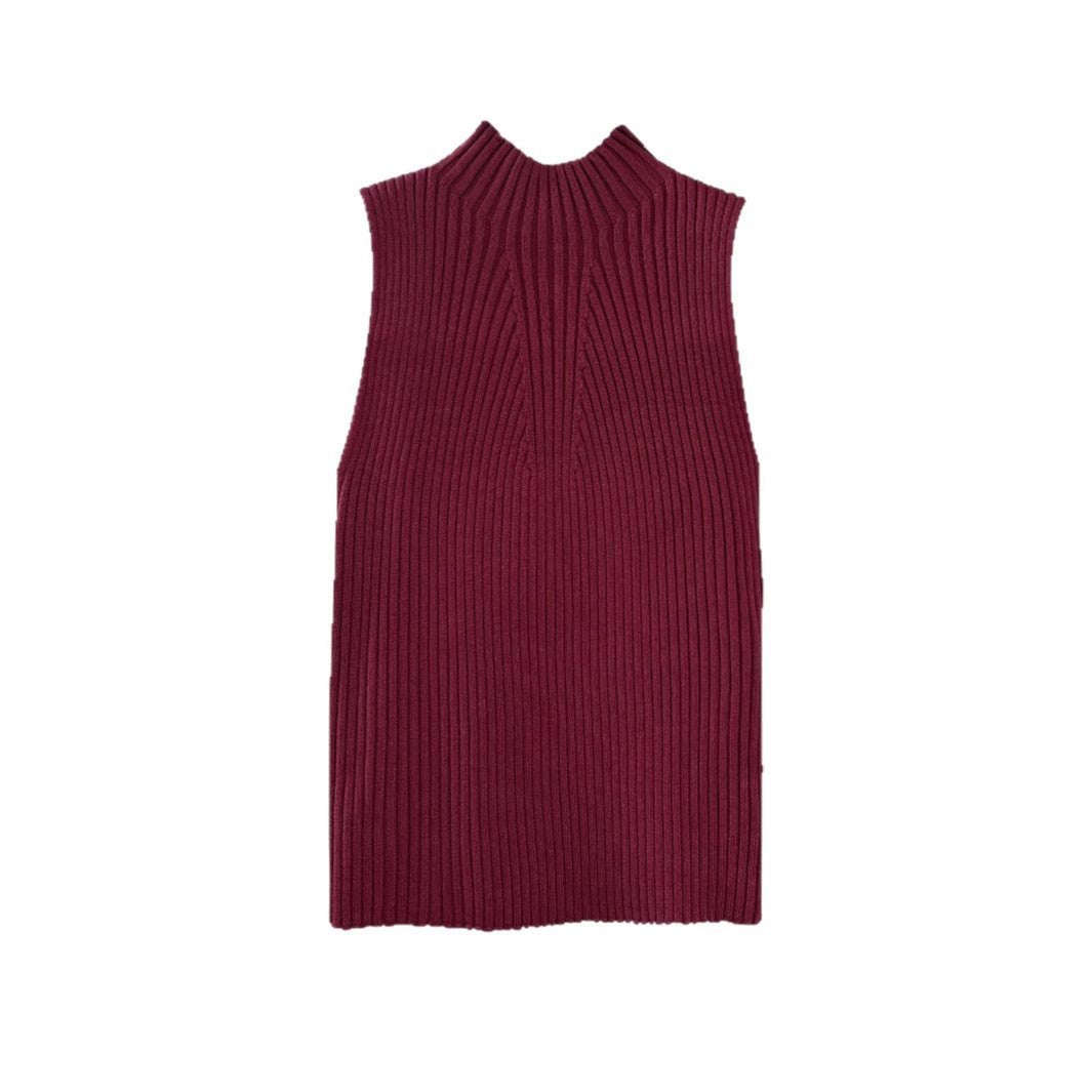 Femme Højkrave-Rib-Bodysuit Stilla