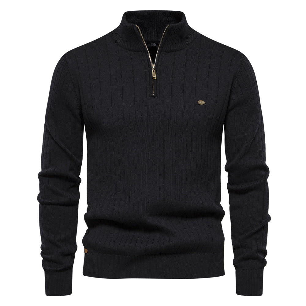 Herrer Ståkrave Pullover Stilla