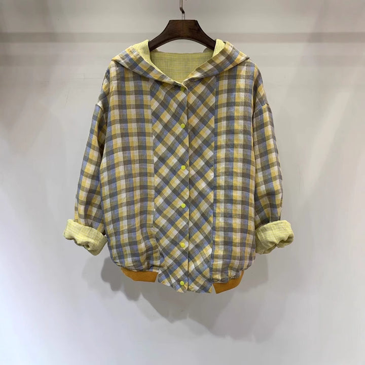 Dame Casual Hoodie Ternet Shirtjakke Stilla