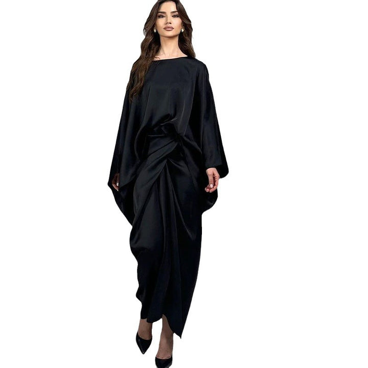 Dame Satin Bred-Bukser Overall Sæt Stilla