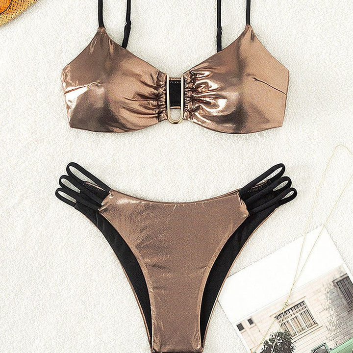 Dame Bikiniset med moderigtigt snit og elegant detalje Skovae