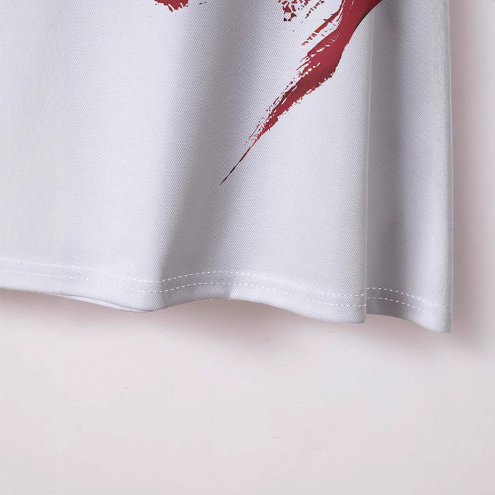 Herrer Poloshirt med kunstnerisk design Stilla