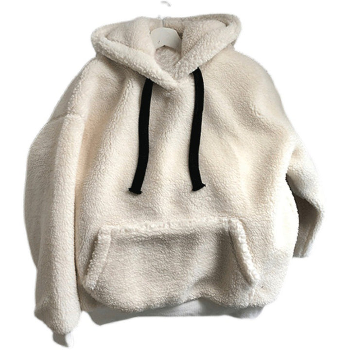 Femme Plush Fleece Hættetrøje Stilla