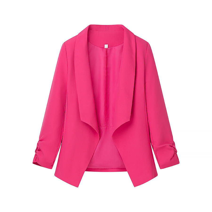 Dame Elegant Jakke med Casual Snit og Chic Krave Stilla