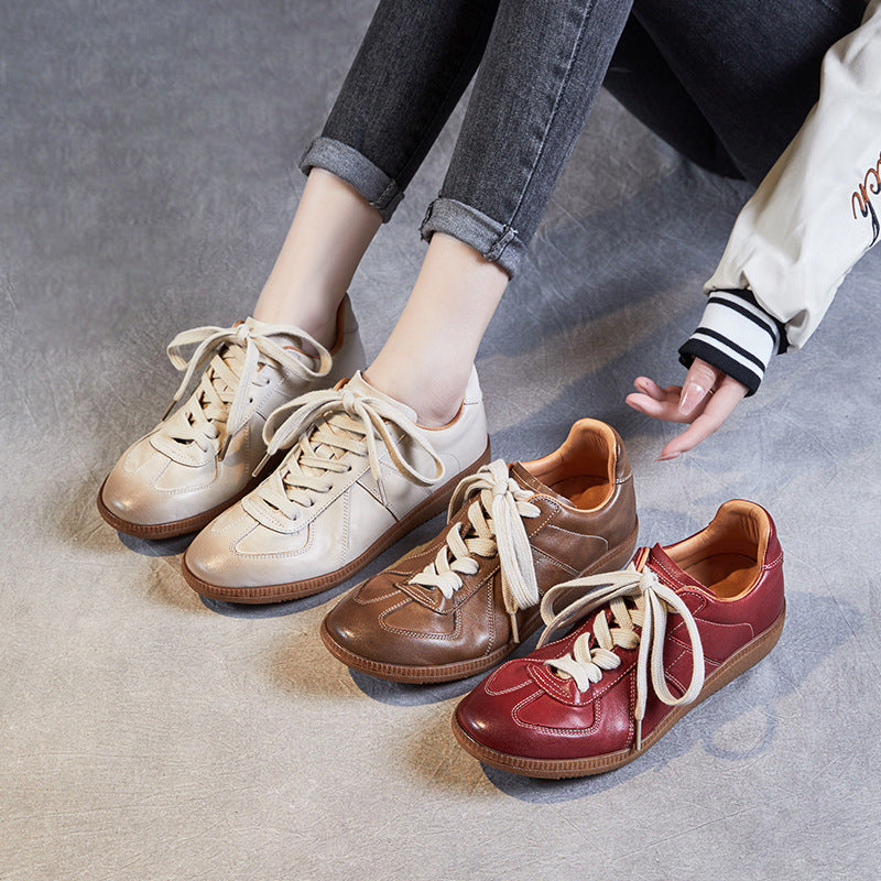Herre Fritids Læder Sneakers Stilla