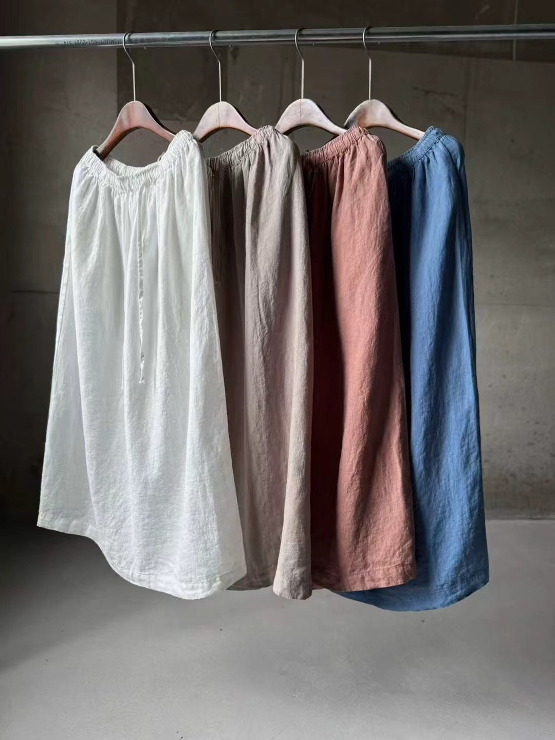Femme let linned maxikjole Stilla