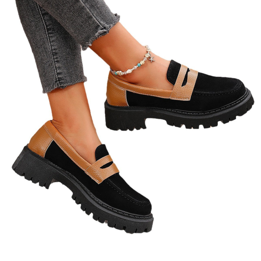 Damer Komfortable Slip-On Sko med robust profil Stilla