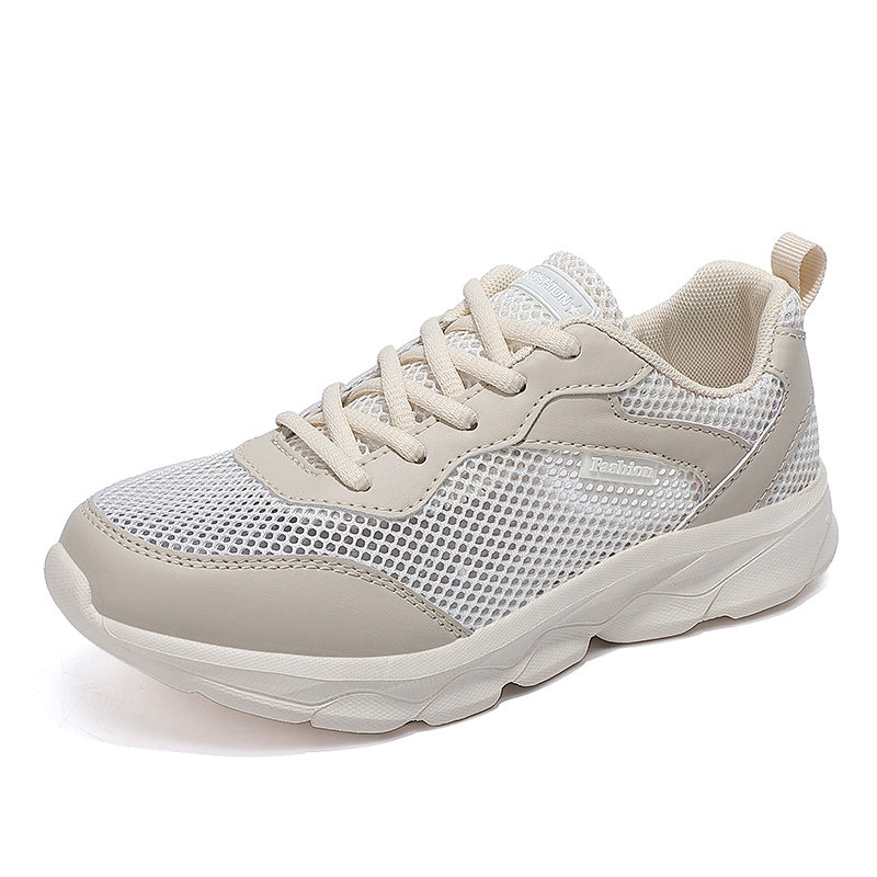 Dame Åndbare Sport Sneakers med Polstret Sål Stilla