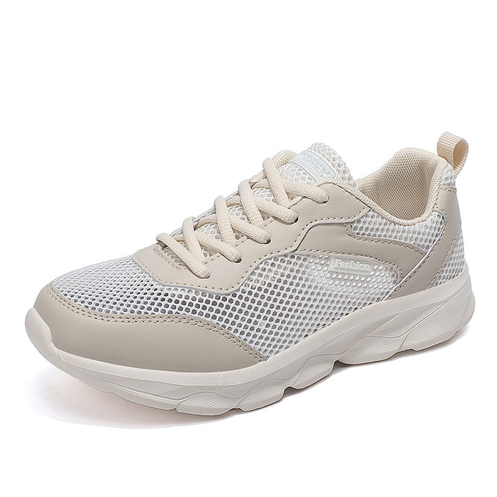 Dame Åndbare Sport Sneakers med Polstret Sål Stilla