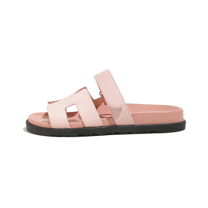 Dame Stilige Relax-Sandaler med fashionable synligt design Stilla