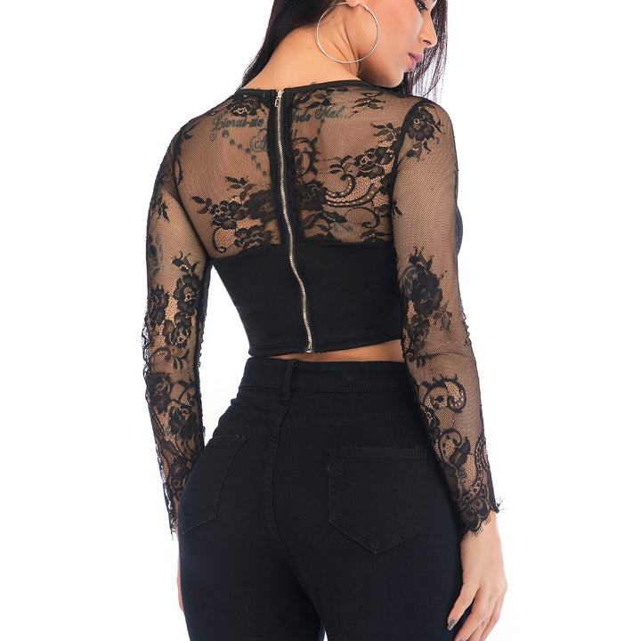 Dame Spids Crop Top Stilla