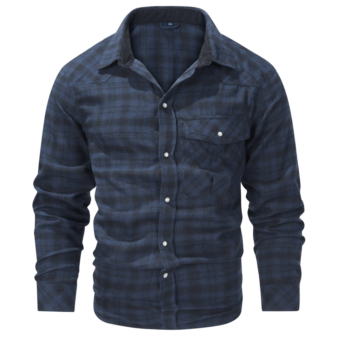 Herrer ternet flannel skjorte Stilla