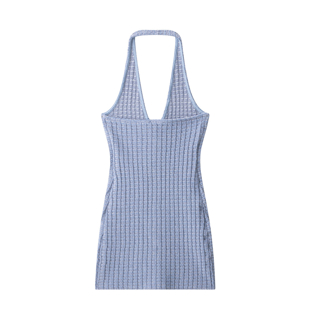 Femme Strikknapkjole Stilla