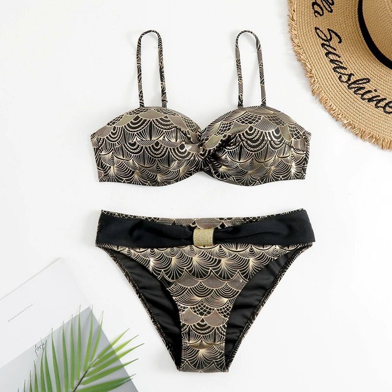 Damer Elegant Underbust-Bikini-Sæt Stilla