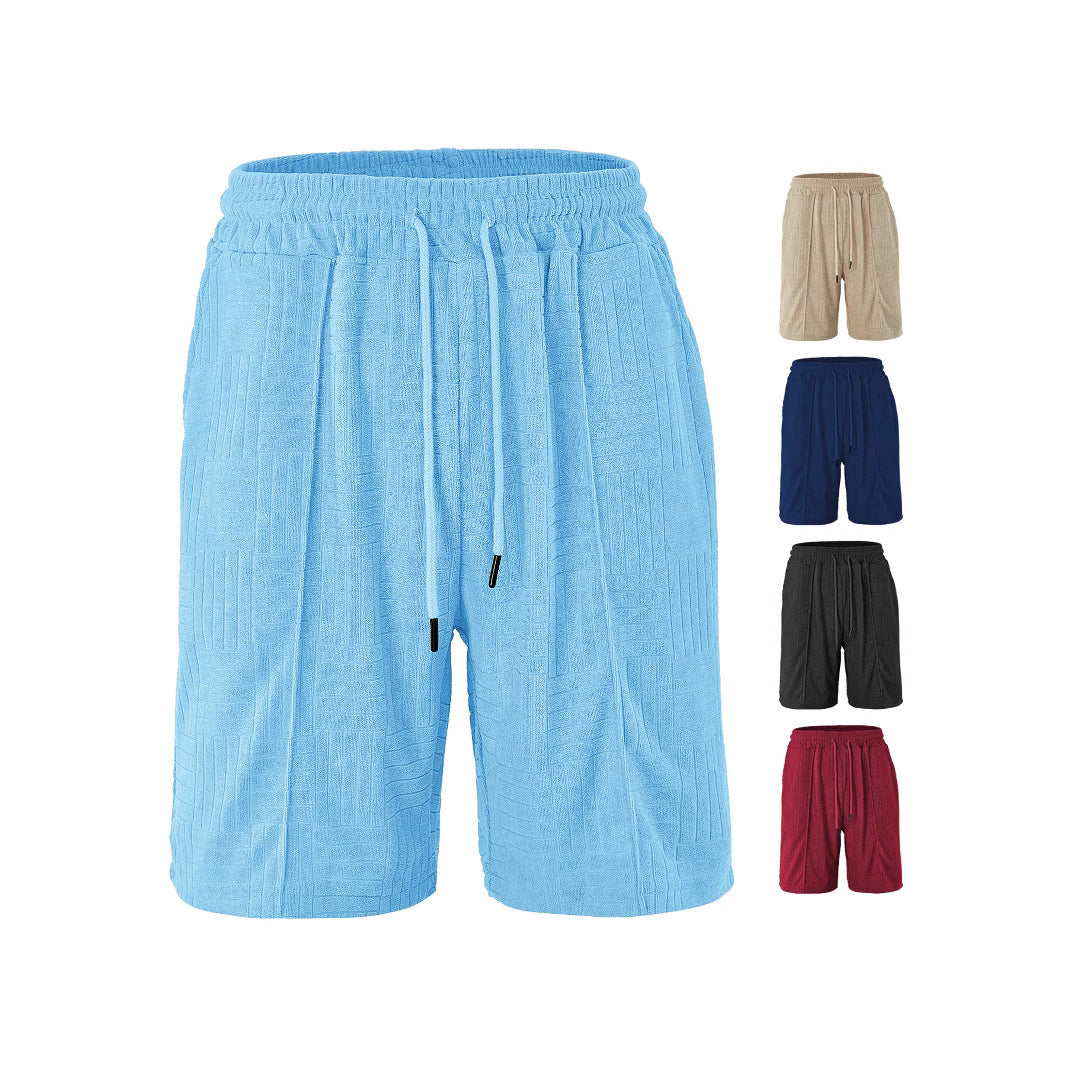 Herrer Sportlige Shorts med struktureret design og elastisk talje Stilla