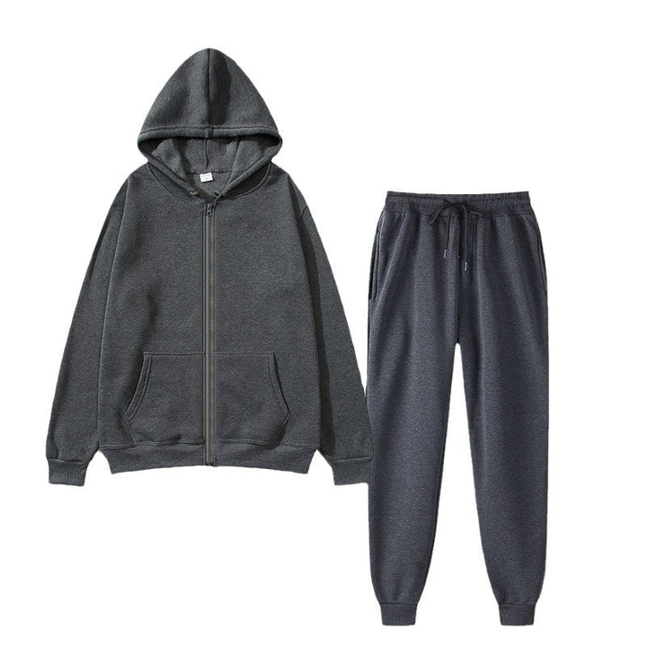 Kvinders hoodie sæt med komfortabel pasform og lynlås Stilla