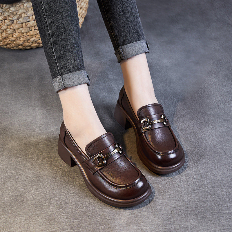 Femme Chunky Hælekilers Loafers Stilla