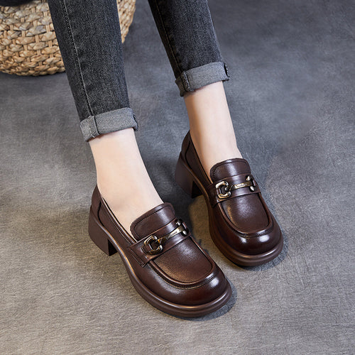 Femme Chunky Hælekilers Loafers Stilla