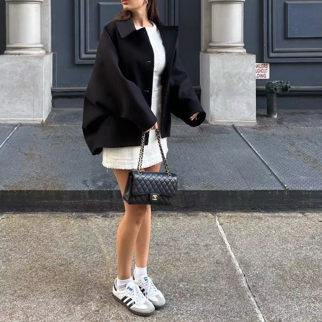 Stilla | Oversized Jakke Med Lommer