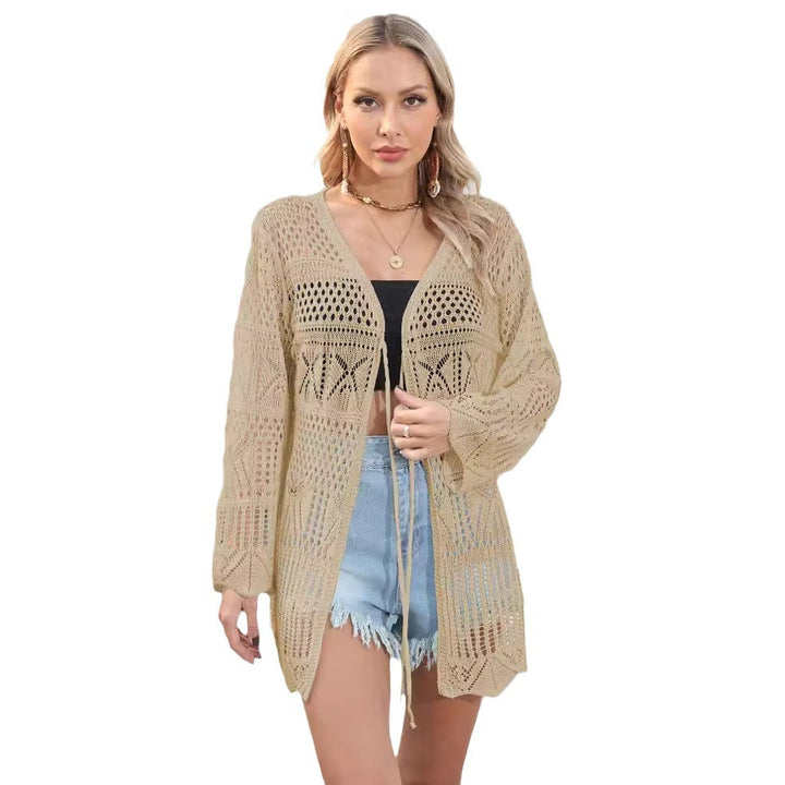 Fru Let Strik Strand Cardigan Stilla