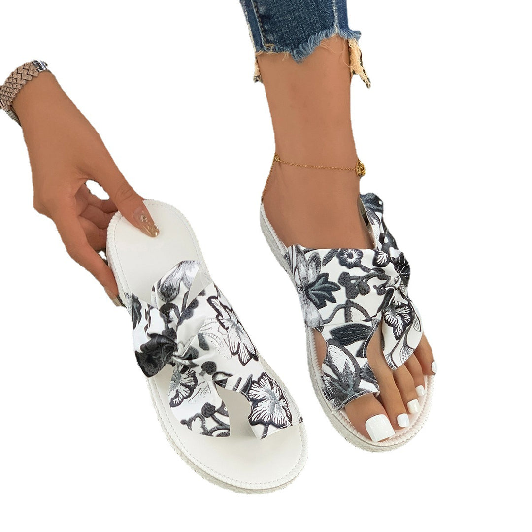 Dame Clogs med raffineret blomsterdesign og komfortabelt fodseng Stilla