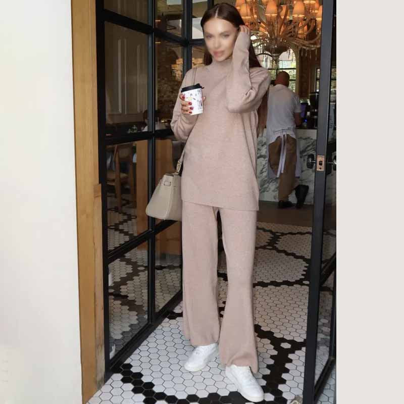Damer Komfortabel Sweatlook Sweatshirt med moderne kant Stilla