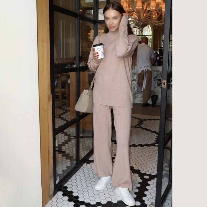 Damer Komfortabel Sweatlook Sweatshirt med moderne kant Stilla