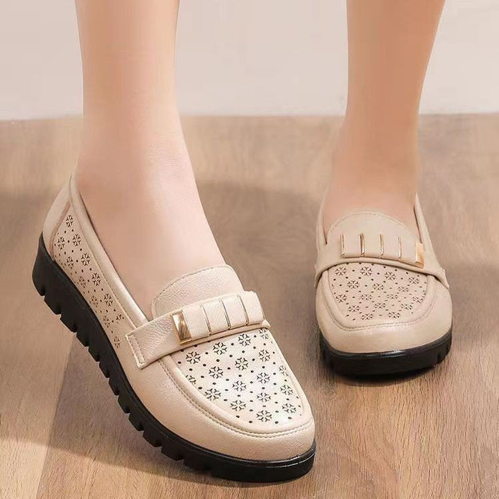 Dame ballerinas med moderigtigt gennembrudsdesign og komfortabel sål Stilla