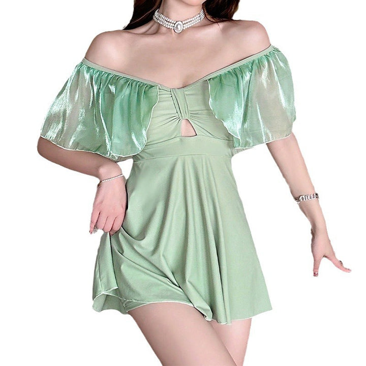 Dame Elegant Cut-Out Mini-Kjole Stilla