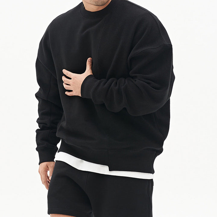 Herre Hoodie med innovativ skæring og blødt for Stilla