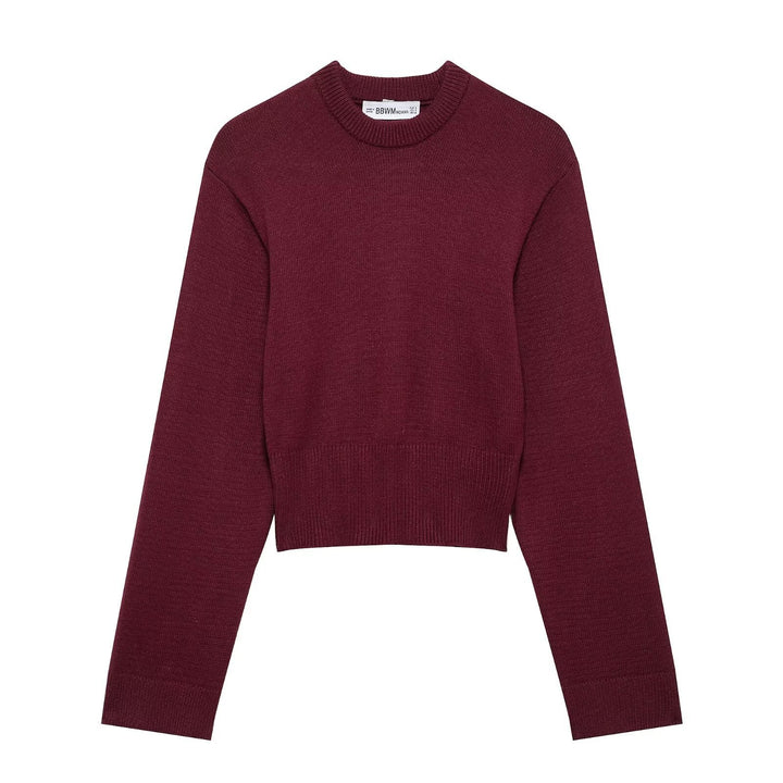 Femme Cropped Strikpullover Stilla 1750153049