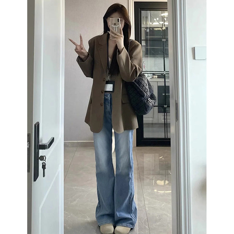 Femme Oversized Taljeret Blazer Stilla