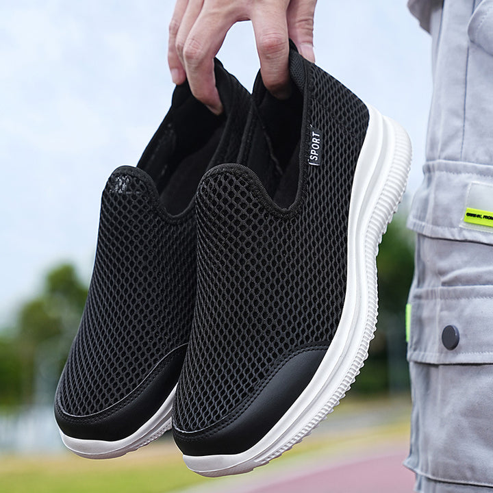 Herre Åndbare Slip-On Mesh Sneakers Stilla