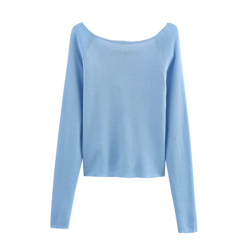 Femme Langærmet Ruffle Detalje Top Stilla