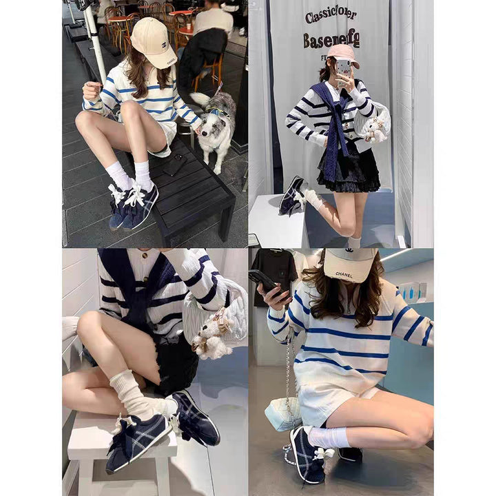 Dame Sportliche Sneakers Stilla