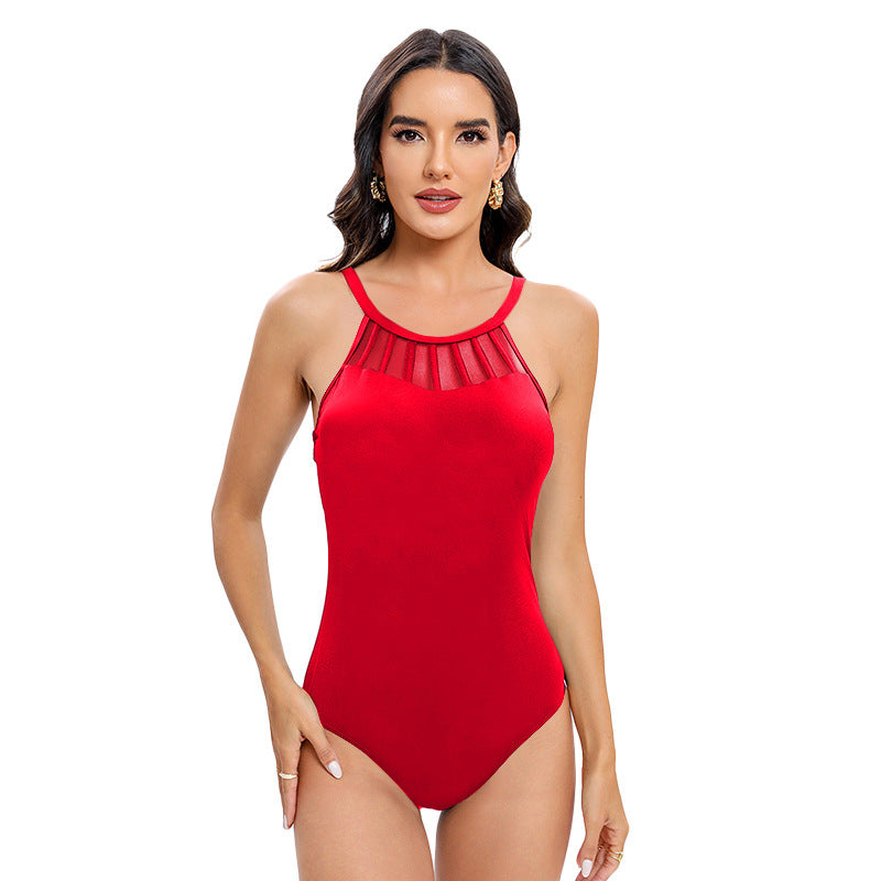 Dame badedragt med moderne cut-out og elegant design Stilla