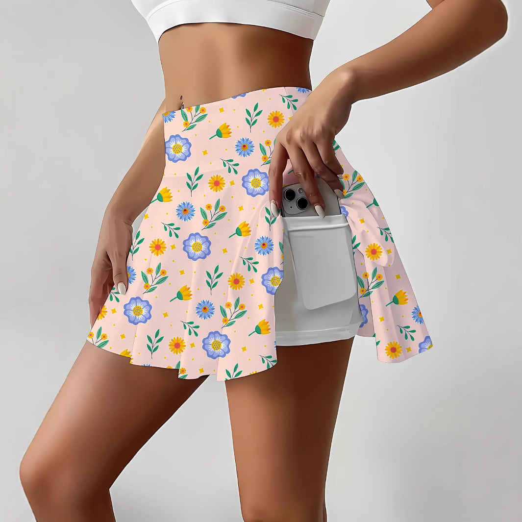 Femme Active Comfort Skort med sidelomme Stilla