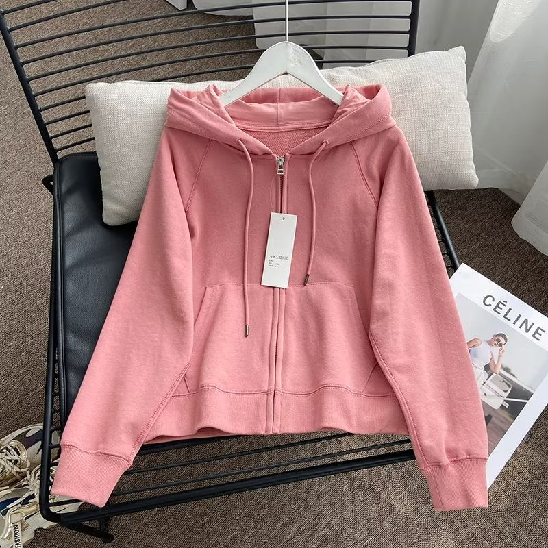 Damer casual hoodie jakke med sporty snit Stilla