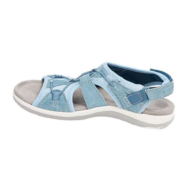 Dame Komfortable Outdoor-sandaler med justerbare remme og ergonomisk fodseng Stilla