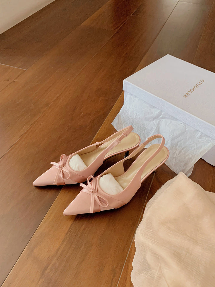 Dame Elegant Slingback Hæl Pumps Stilla