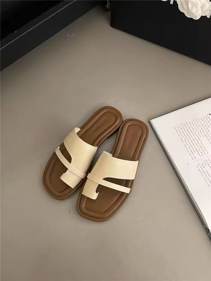 Dame Casual Slide Sandaler med minimalistisk design Stilla