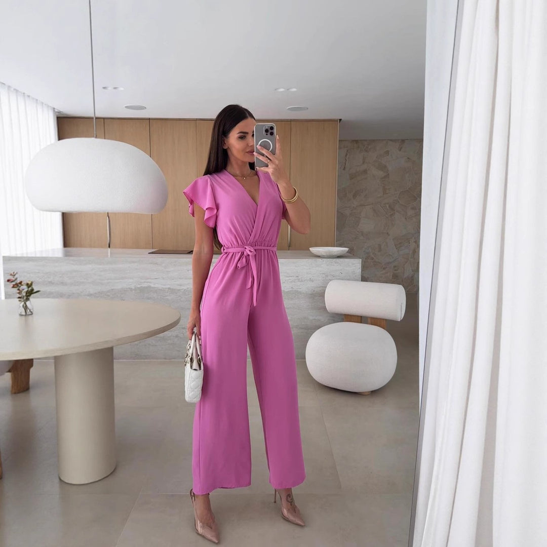 Damer Elegant Vareflettet Overall Stilla